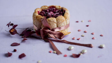 mini charlotte dessert