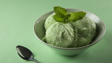 Green tea ice cream- Adam Liaw